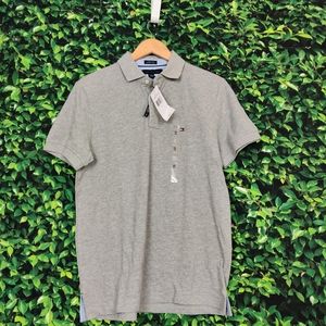 Tommy Hilfiger Grey Polo T-Shirt